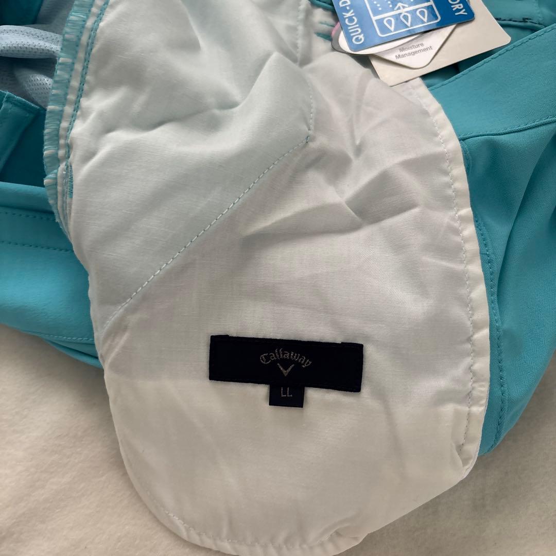 キャロウェイゴルフ　メンズゴルフパンツ サイズLL ブルー