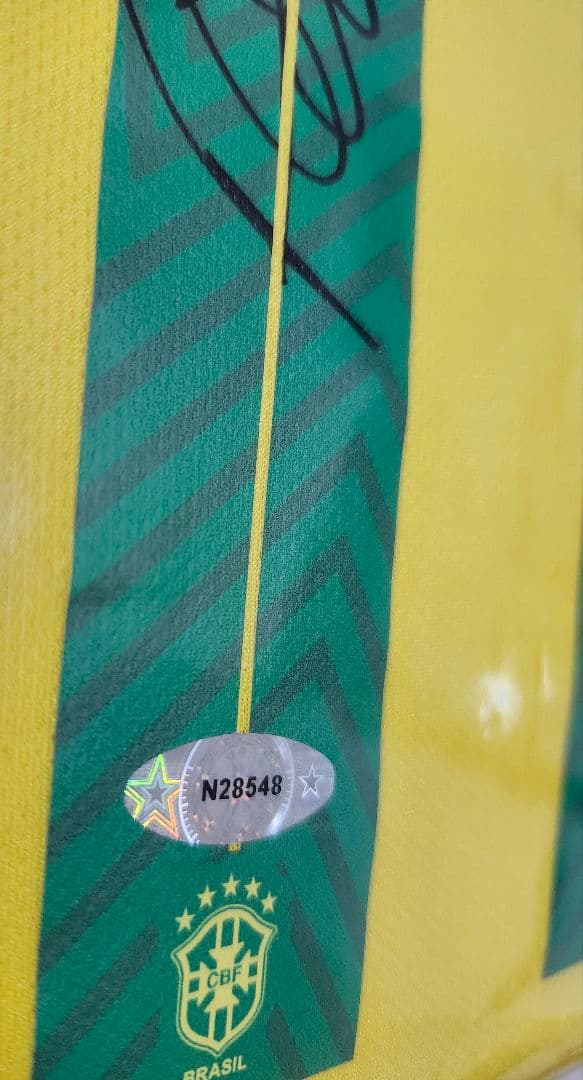ブラジル代表 コウチーニョ サイン ユニフォーム 証明書 正規品 ナイキ