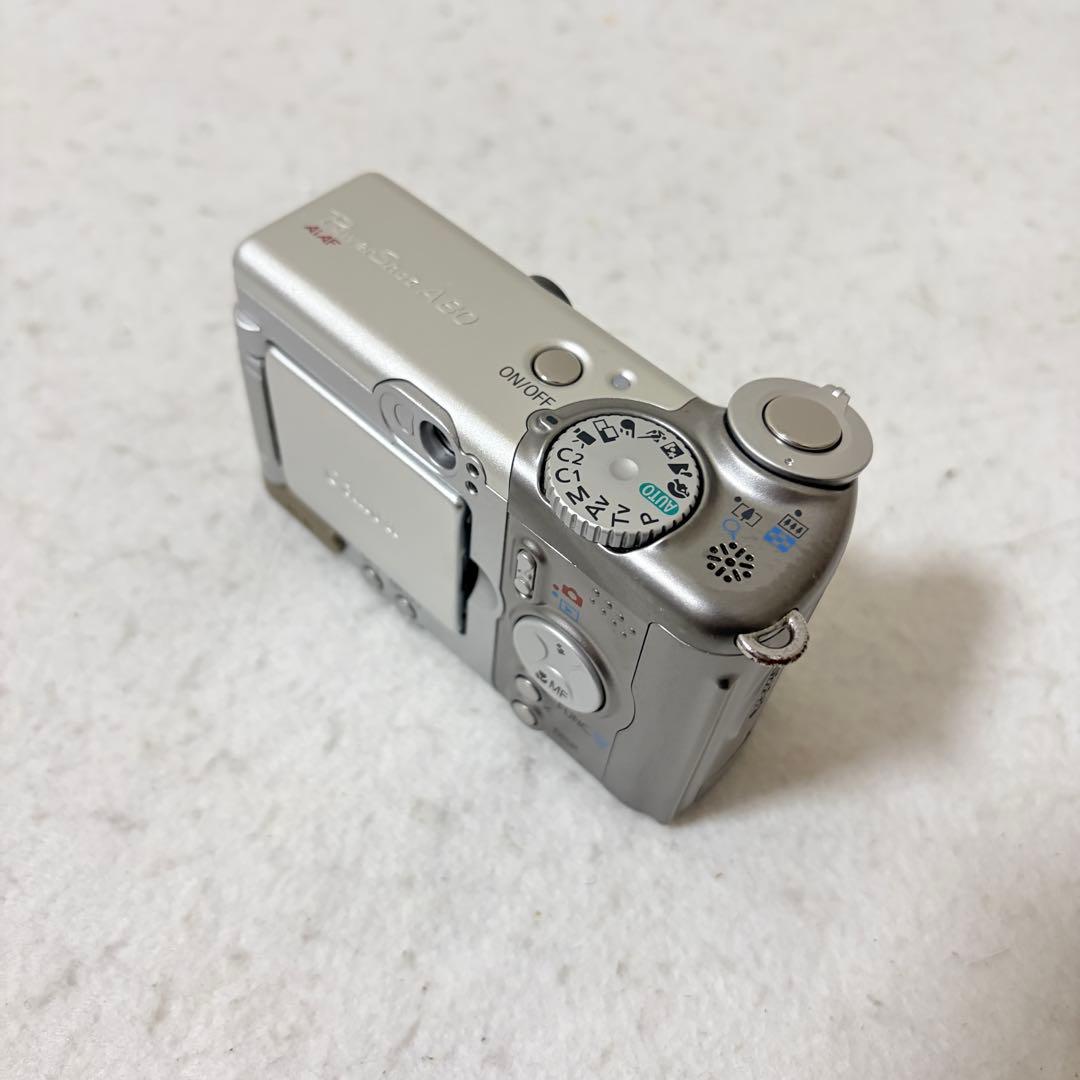 Canon PowerShot A80 デジカメ PC1059 自撮り対応 単三