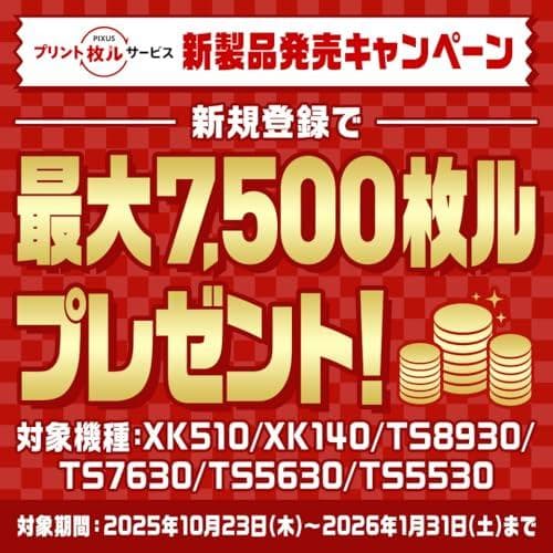 ”New”2025年 秋 キヤノン インクジェット複合機 TS5630 コンパA
