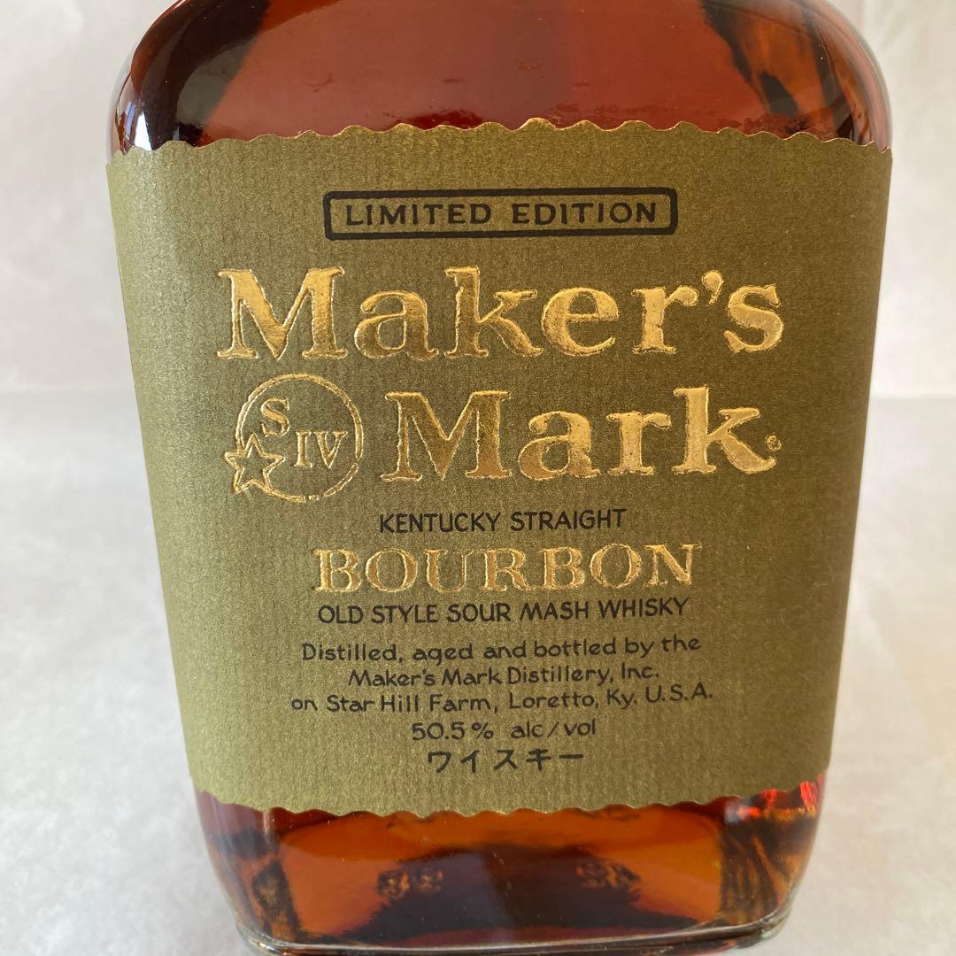 ［未開栓品］メーカーズマーク　ゴールドトップ Maker's Mark