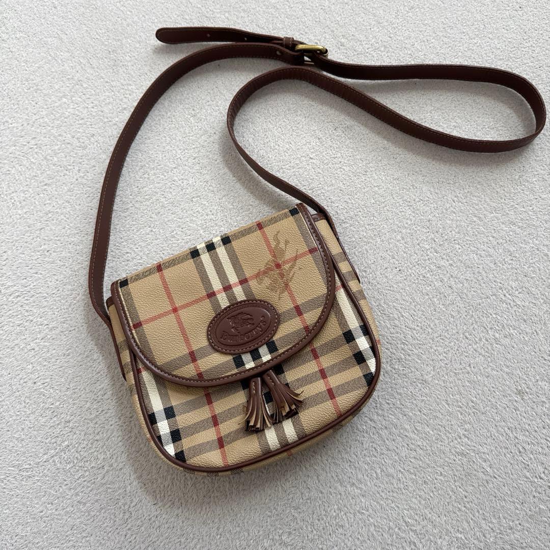 BURBERRYS バーバリー ヴィンテージ ショルダーバッグ ノバチェック