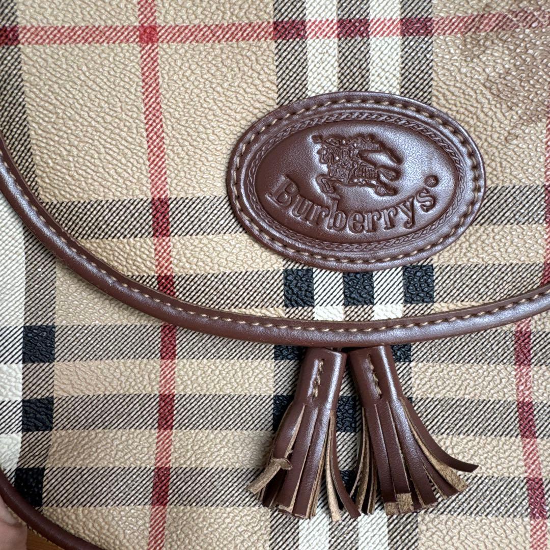 BURBERRYS バーバリー ヴィンテージ ショルダーバッグ ノバチェック