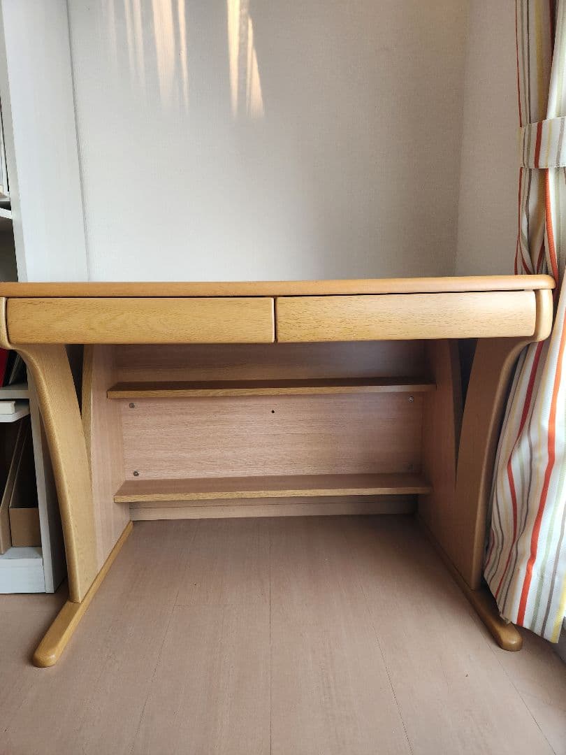 木製デスク　学習机