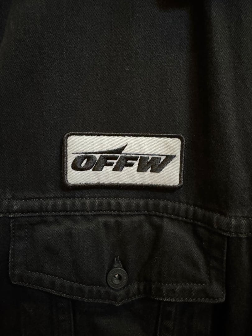 off-white デニムベスト