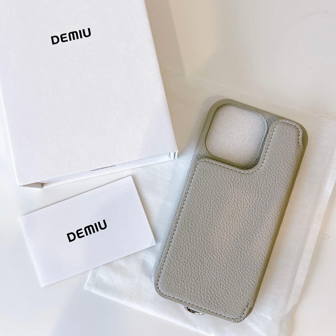 【新品/定価13,750円】DEMIU デミウ iPone13pro パール