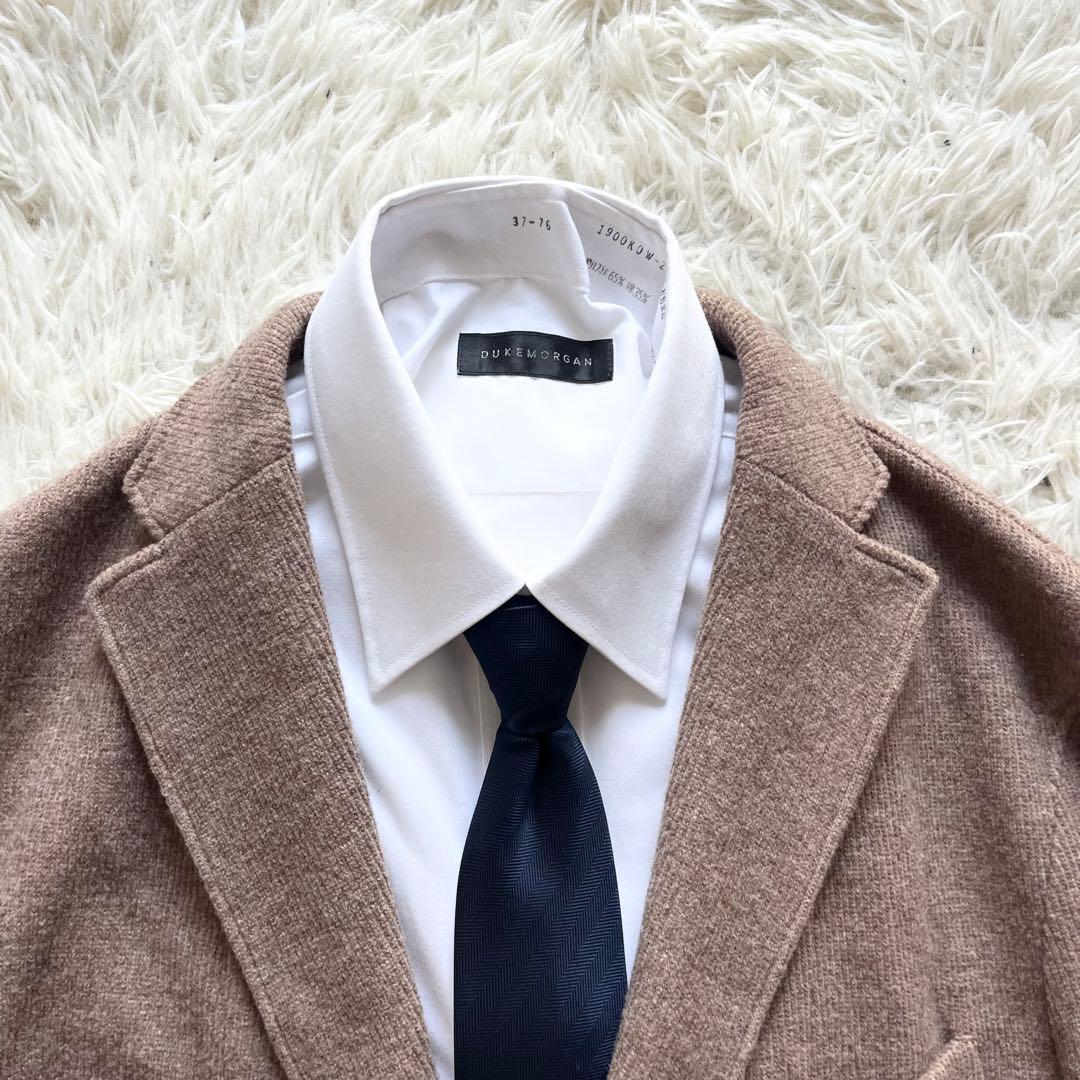 <美品>BOGLIOLI 新ロゴ キャメル コットン ウールジャケット サイズM