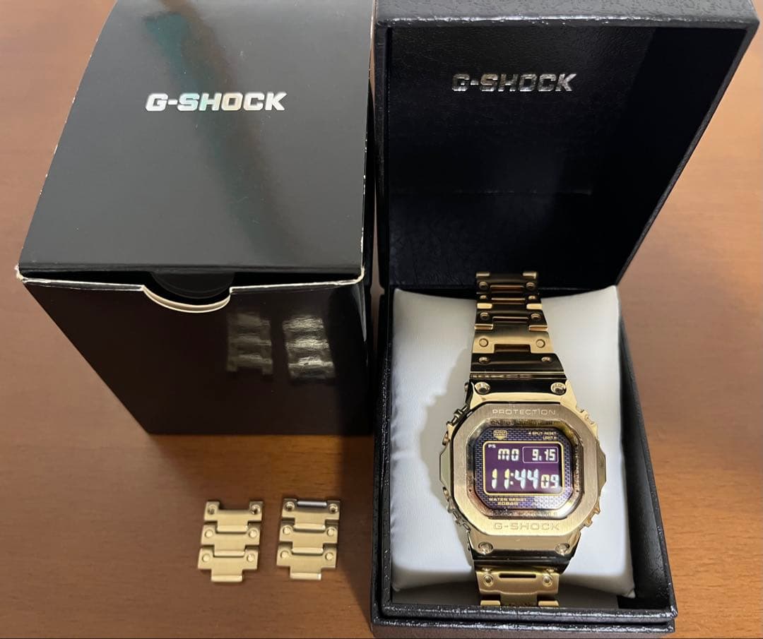 【⭐️値下げ⭐️美品】G-SHOCK GMW-B5000 ゴールド腕時計