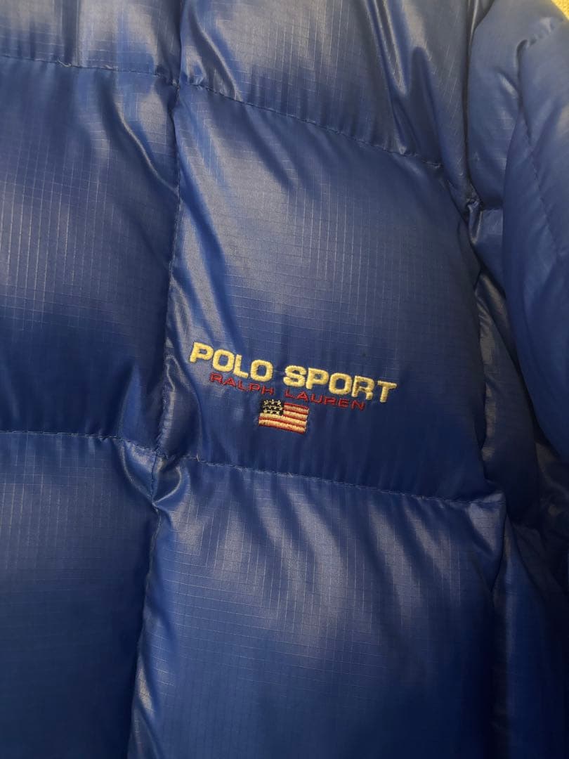 Polo Sport ダウンジャケット 青
