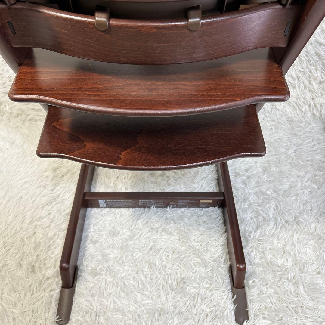 ストッケ トリップ トラップ ベビーチェア+ベビーセット ウォールナットブラウン