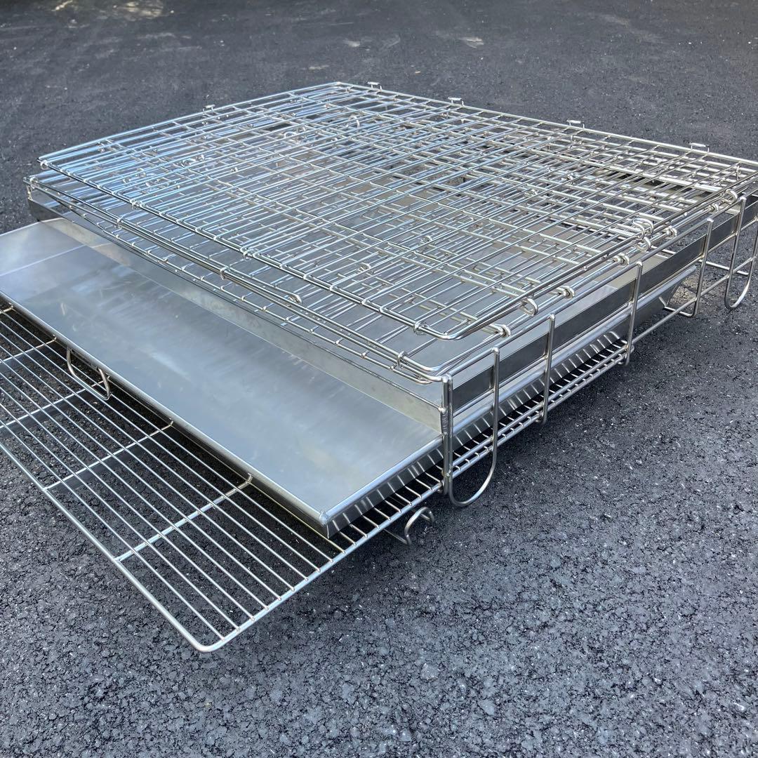 ハチコウ ステンレスケージＬ−ＳＯＰ 長面扉780mm×550mm×H680mm