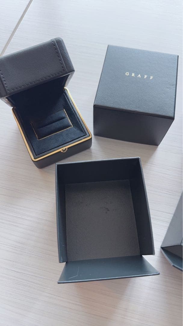 GRAFF ギフトBOX 空箱　ジュエリーボックス