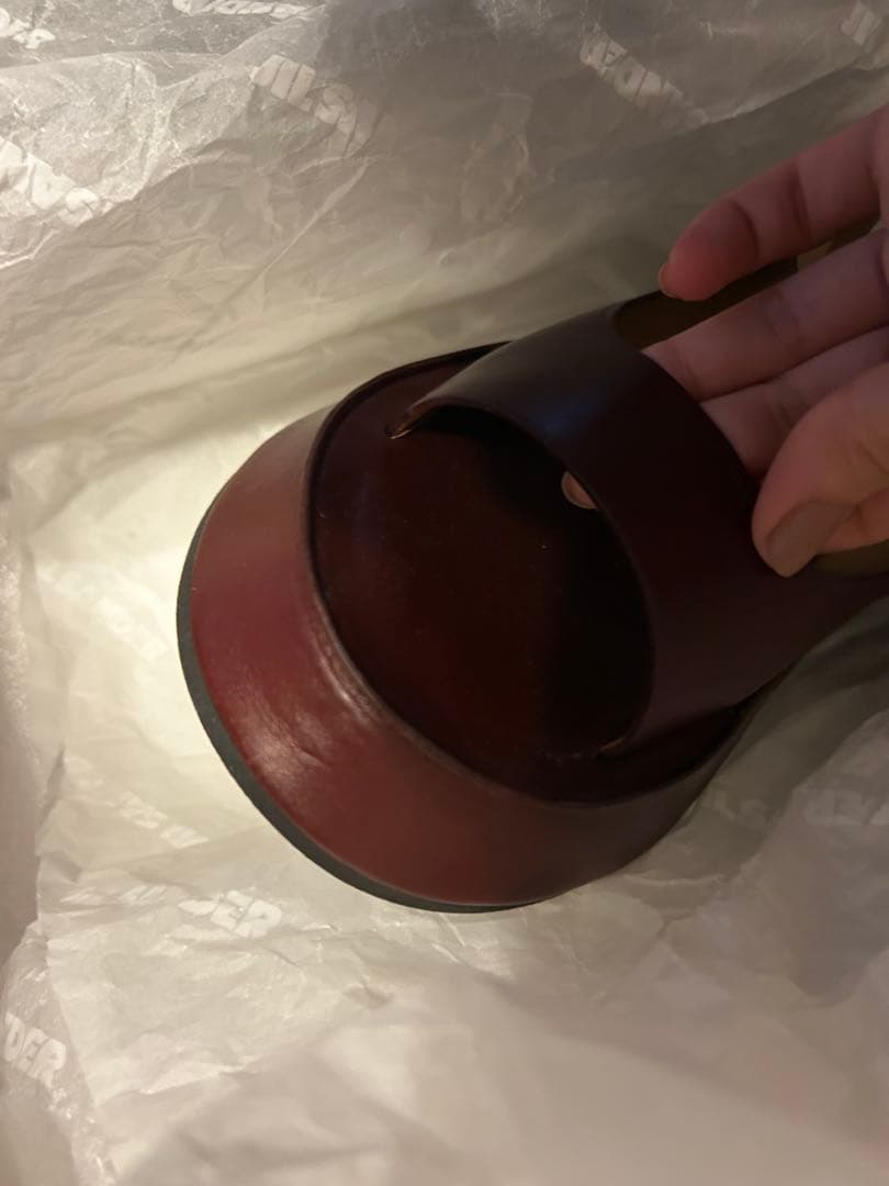 ジルサンダー　jil sander サンダル　チャンキーソール　38