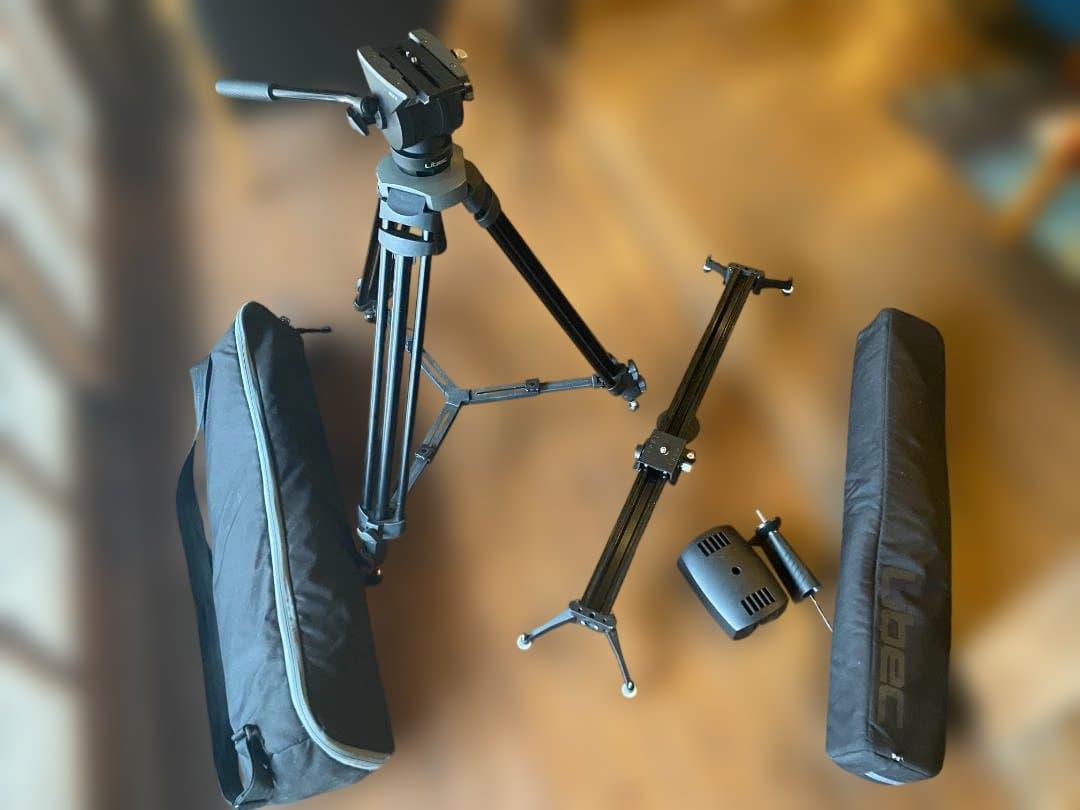 Libec リーベック ビデオカメラ 三脚 ALX KIT & スライダー