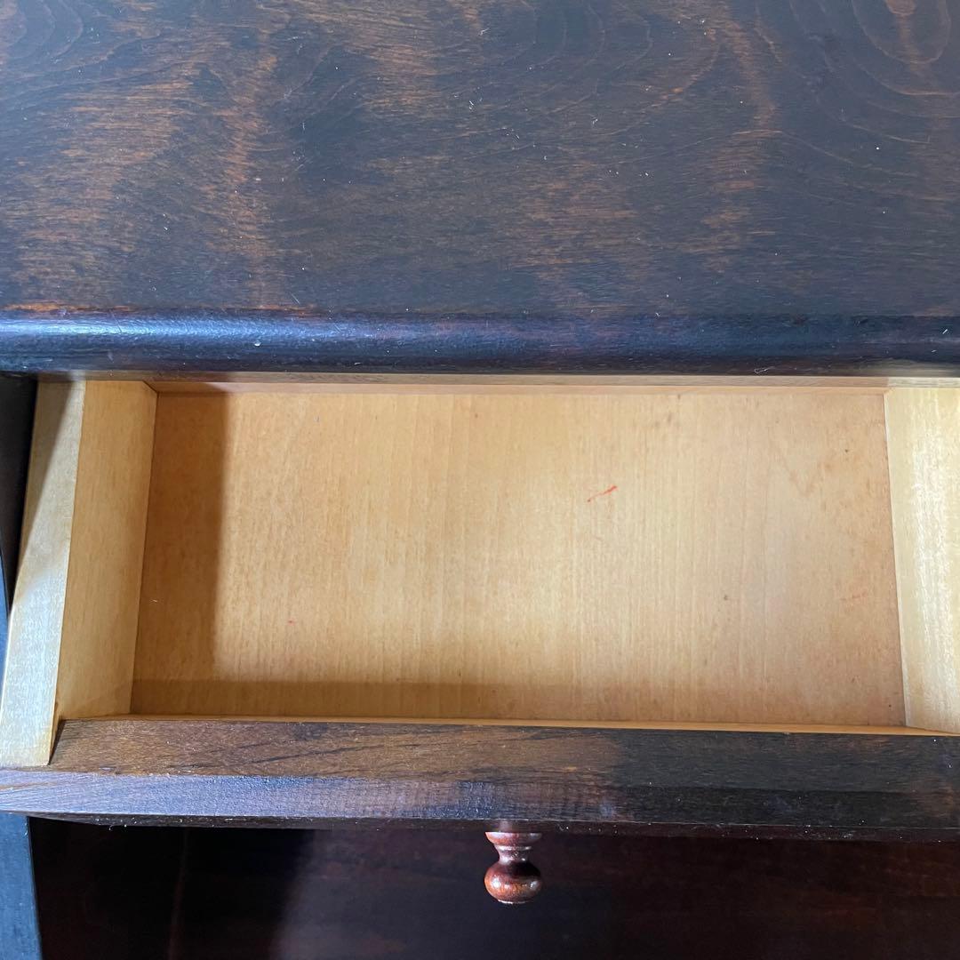 民芸家具 ライティングビューロー チェスト ワークデスク アンティーク家具