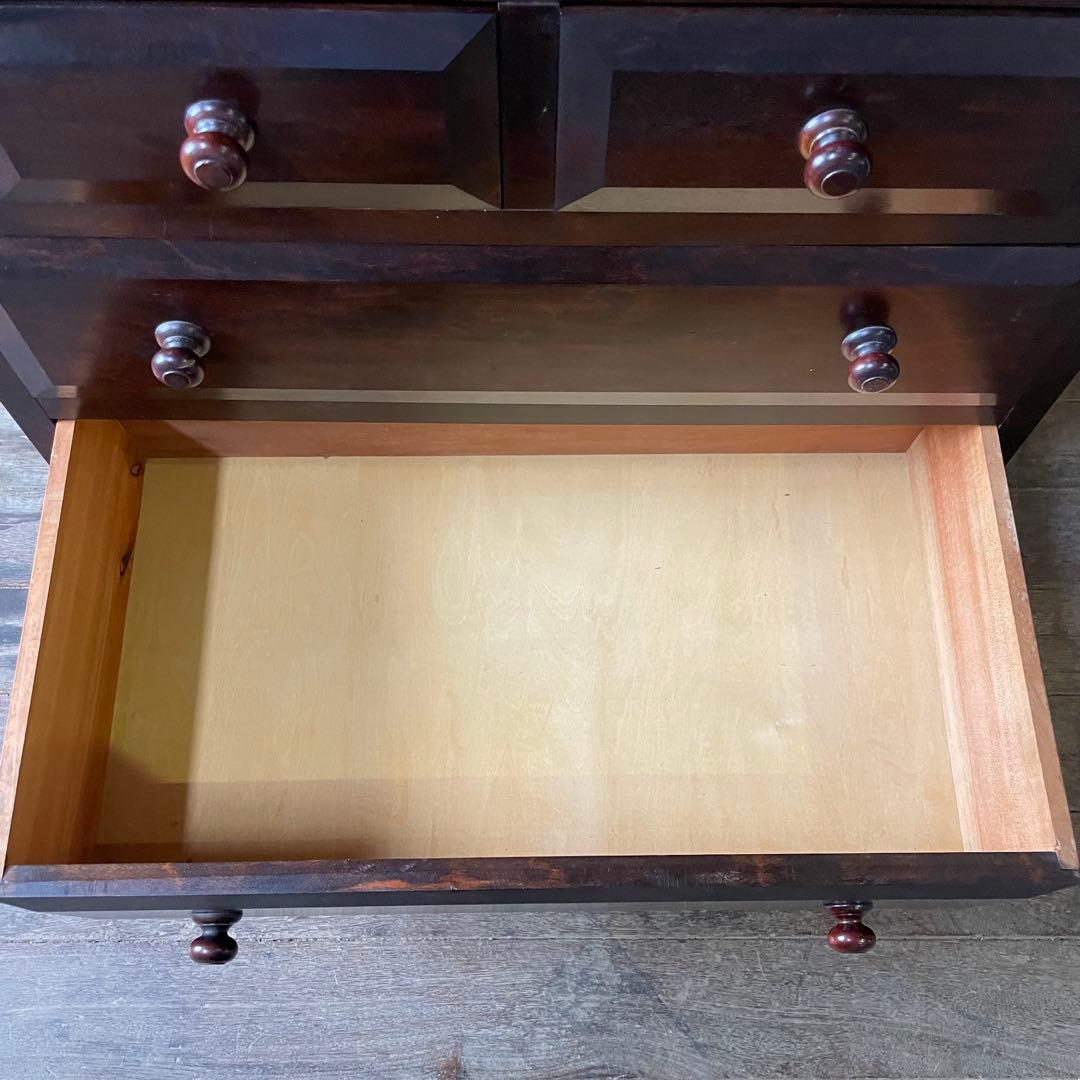 民芸家具 ライティングビューロー チェスト ワークデスク アンティーク家具