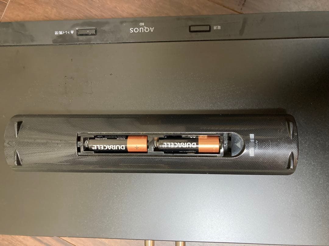 ブルーレイディスクレコーダー　シャープ　2020年製　2B-C05CW1