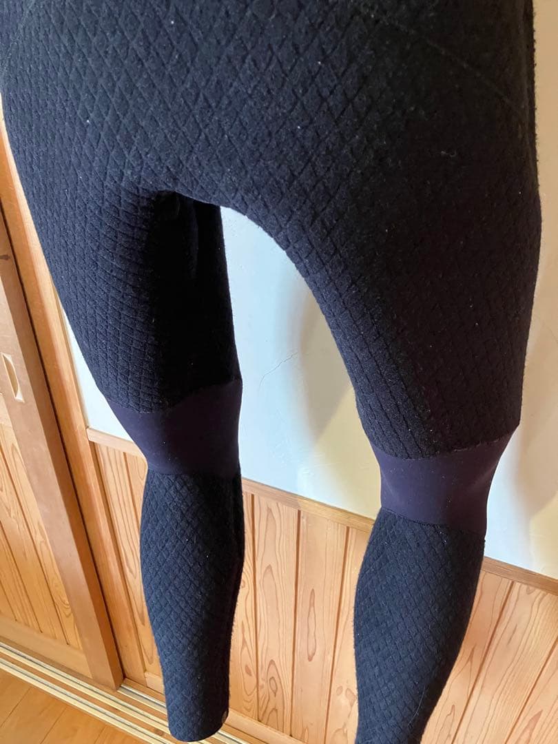 セミドライ3mm　tutto ウェットスーツ　 ブラック/イエロー