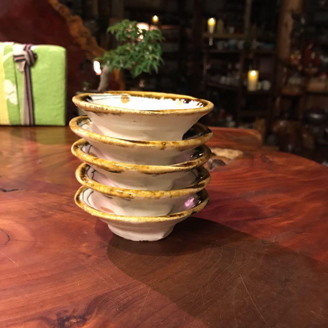 豆小皿5枚　　匠シリーズ作家物