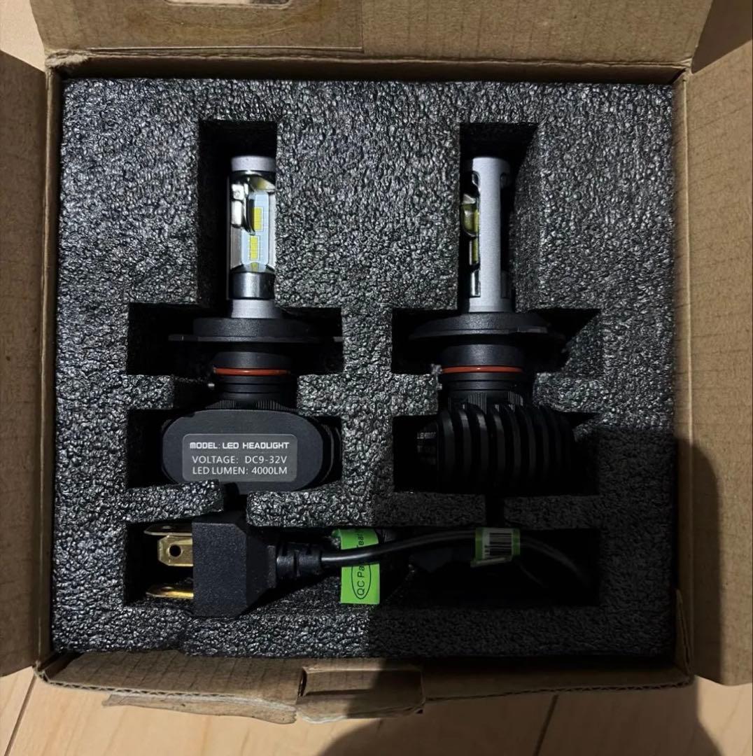 H4 LED ヘッドライト 6500K