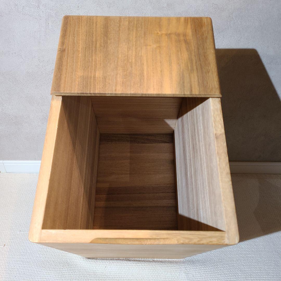 ホクリク総業　桐の米びつ　桐子モダン　米びつ　30kg