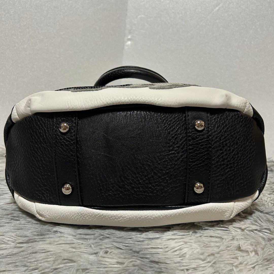 【希少】 muta × Black&White 2way ミニボストンバッグ