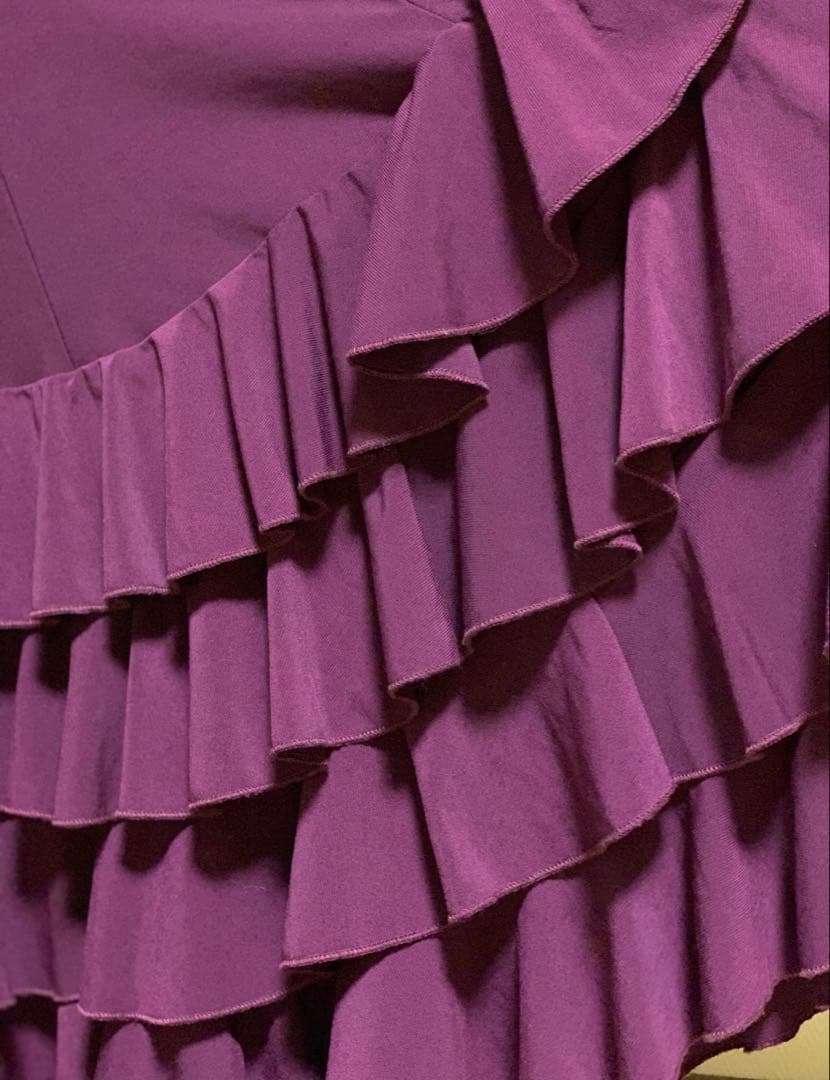 フラメンコ衣装　ソニアジョーンズブラウスとフリルファルダの上下セット