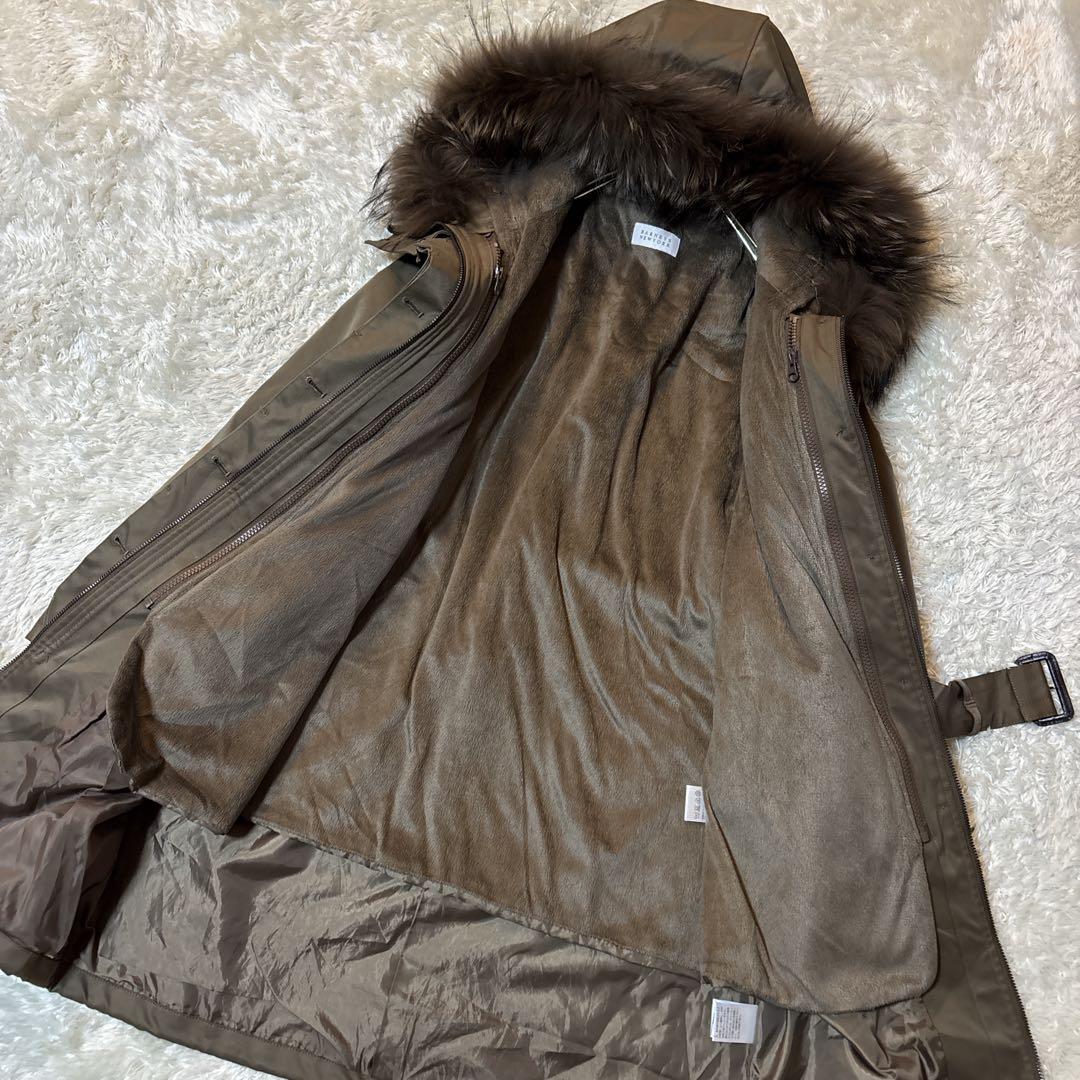 美品＊4WAY バーニーズニューヨーク ナイロンコート 撥水 ライナー 38