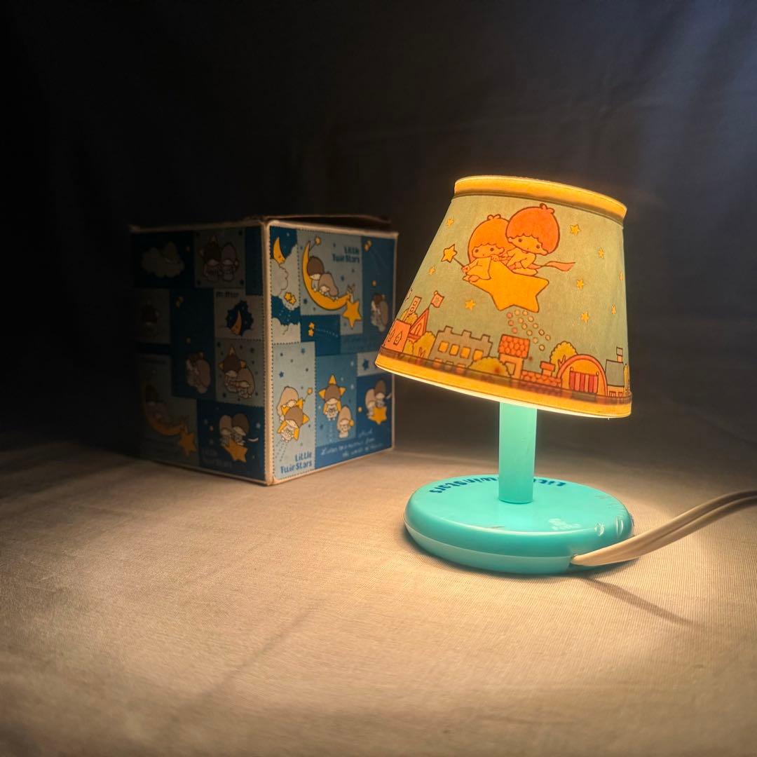 1967年 サンリオ リトルツインスターズ キキララ ルームライト ランプ