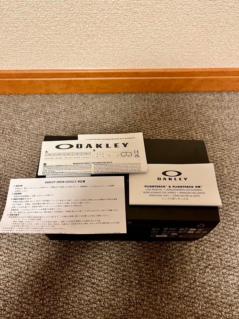 【新品】OAKLEY FLIGHT DECK XL スノーボード　ゴーグル