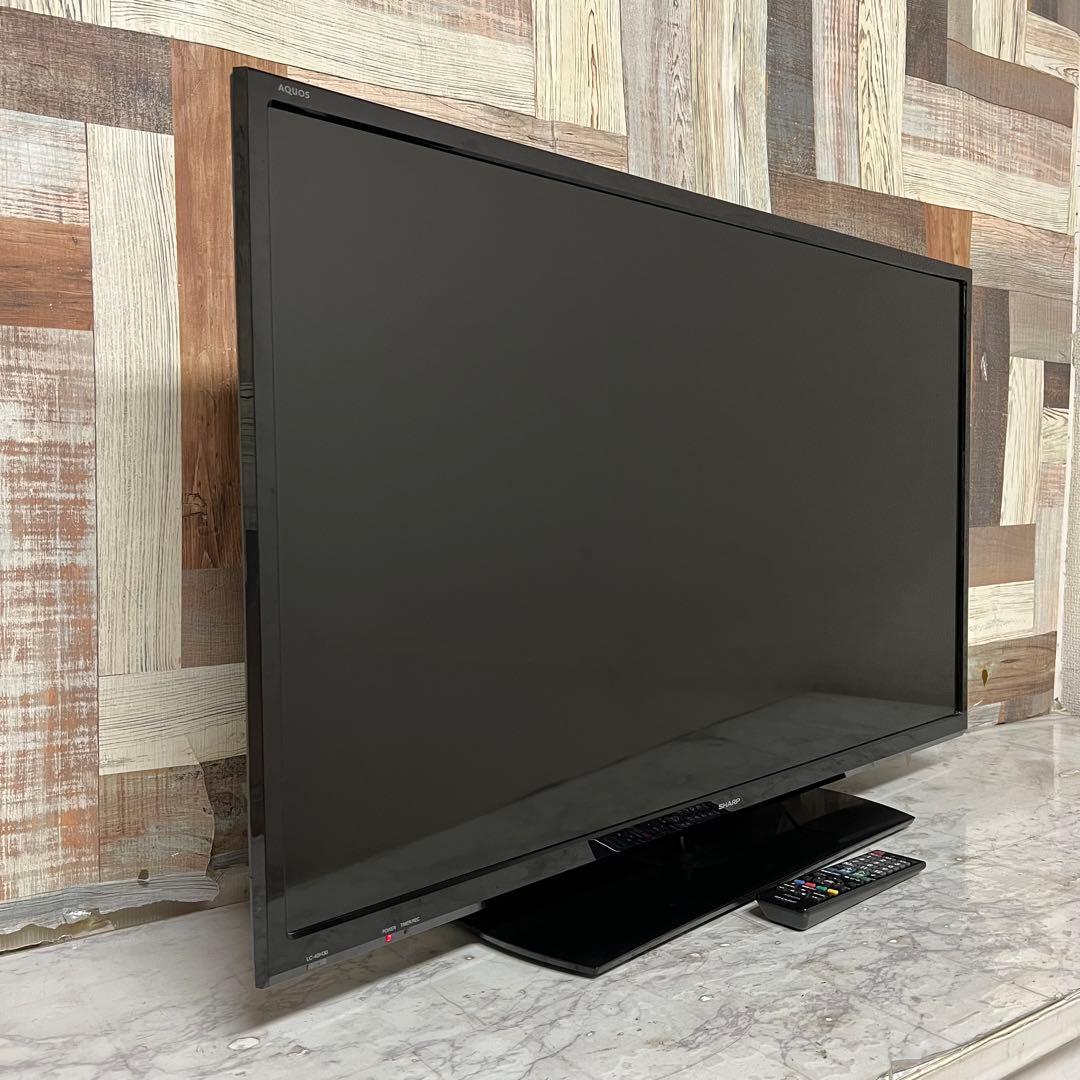 即日受渡❣️全国送料込SHARP 40型色鮮やかでクリアな映像再現、裏番組録画可