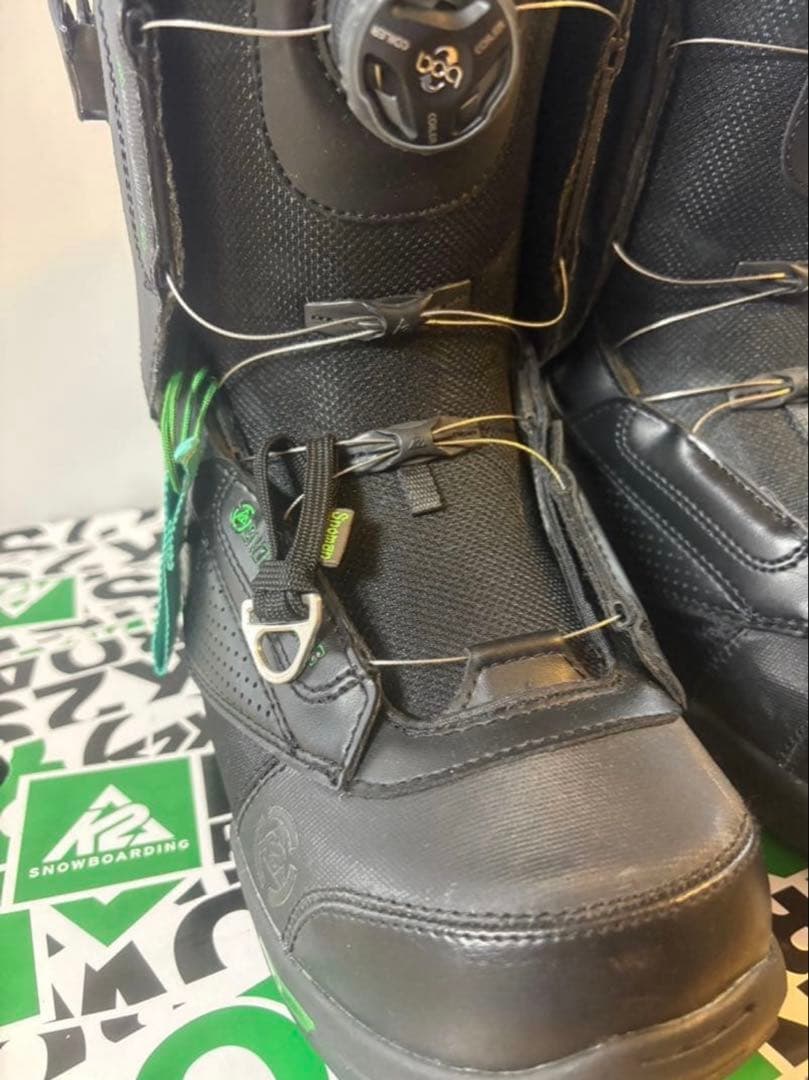 RYKER スノーボードブーツ ブラック　メンズ サイズ8 ライカー　K2