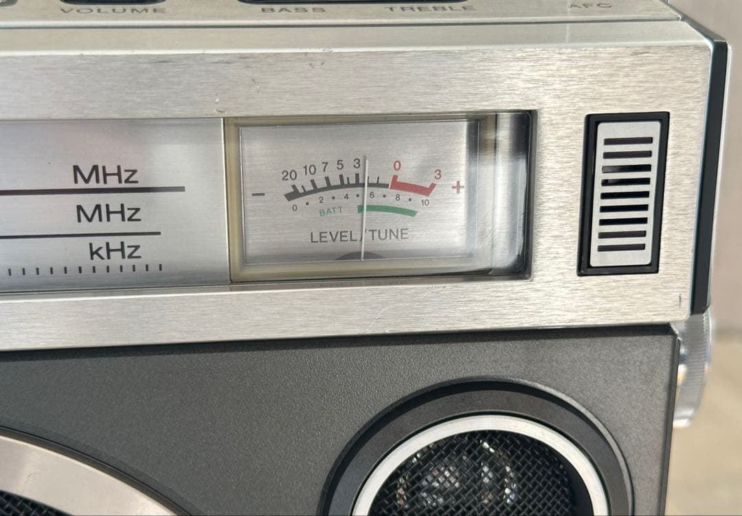 希少モデル SONY CF-1980II ラジカセ 昭和レトロカセットレコーダー