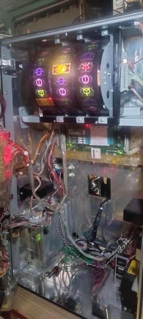 送料込　パチスロ　実機　ささみさん@がんばらない 不要 アミューズ