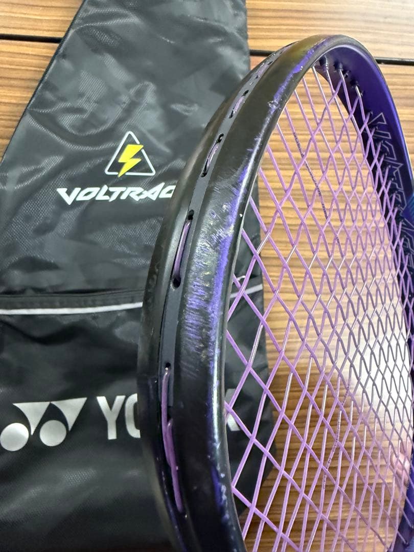 YONEX VOLTRAGE 7S テニスラケット 紫
