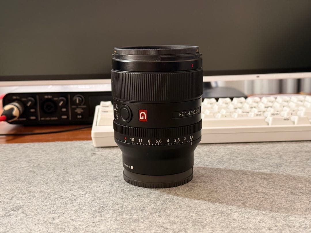 SONY FE 35mm F1.4 GM レンズ