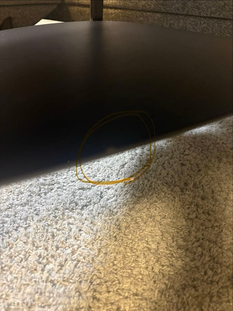 むっしゅ　カリモク　ベージュL字型ソファと同色三角テーブルセット