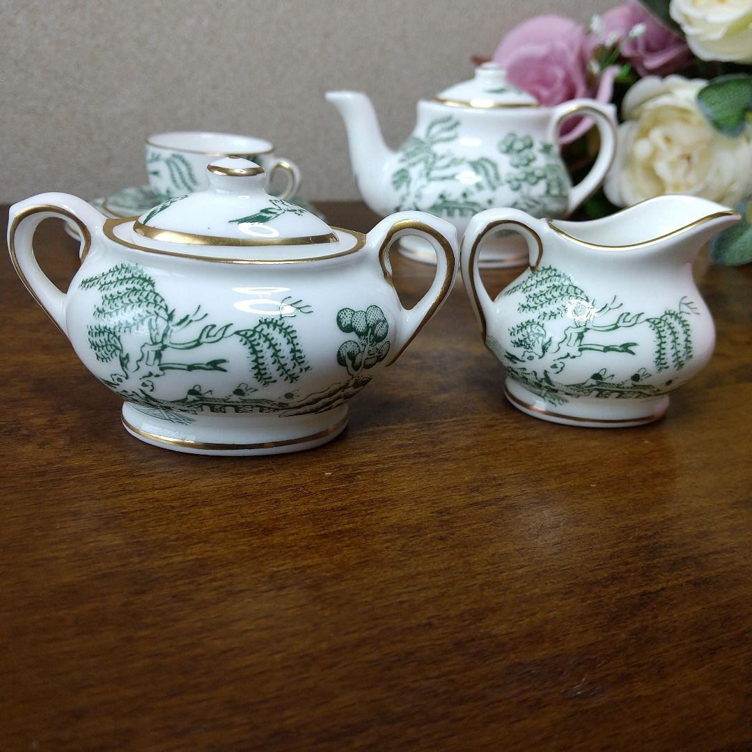 コールポート ウィロー ミニチュアティーセット