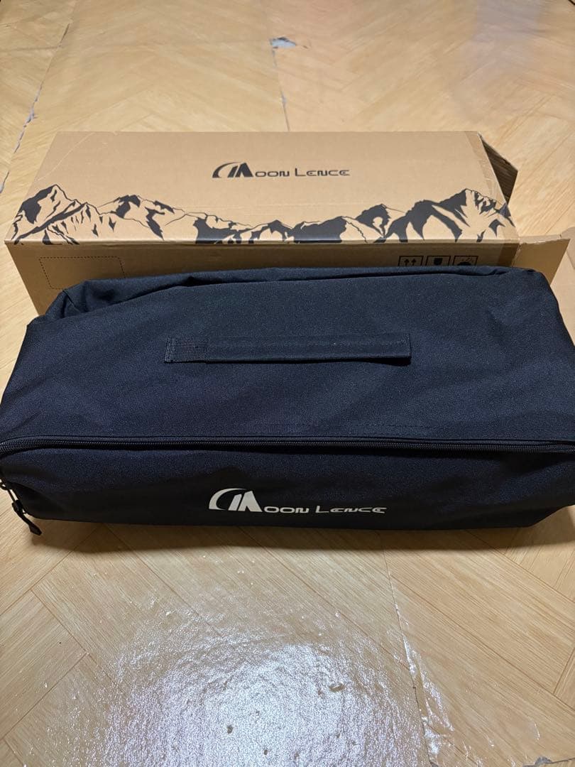 新品MOON LENCE アウトドアチェア 4段階高さ調節 耐荷重180kg