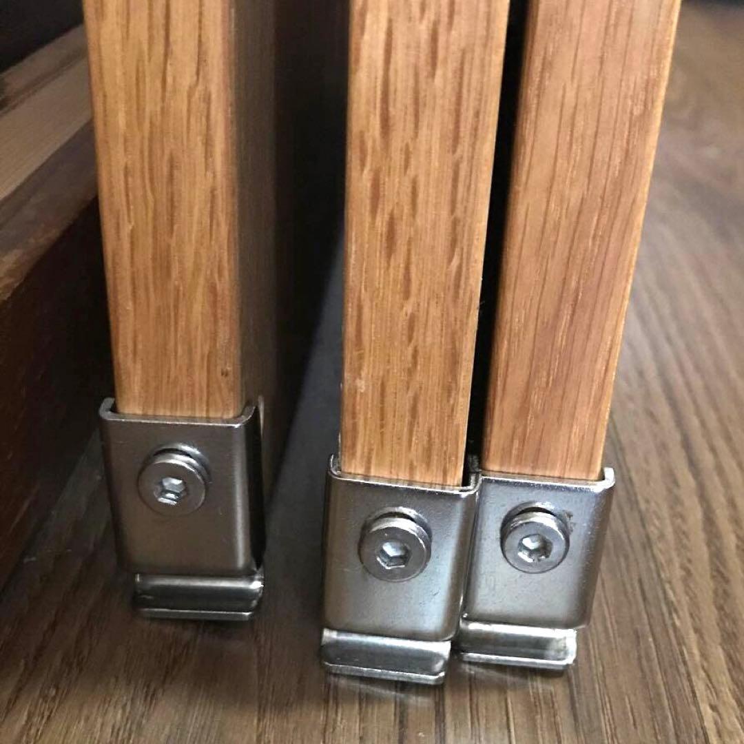 無印良品 ステンレスユニットシェルフ 追加棚板 オーク材 幅84cm 3枚セット