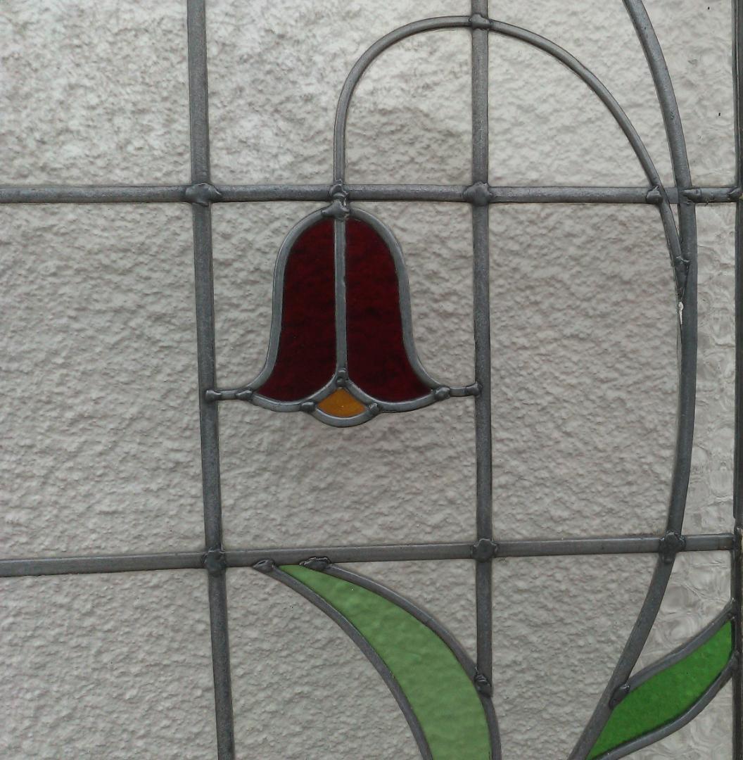 ステンドグラス大　窓枠３枚　中国五県・九州北部・近畿西部の方に限定