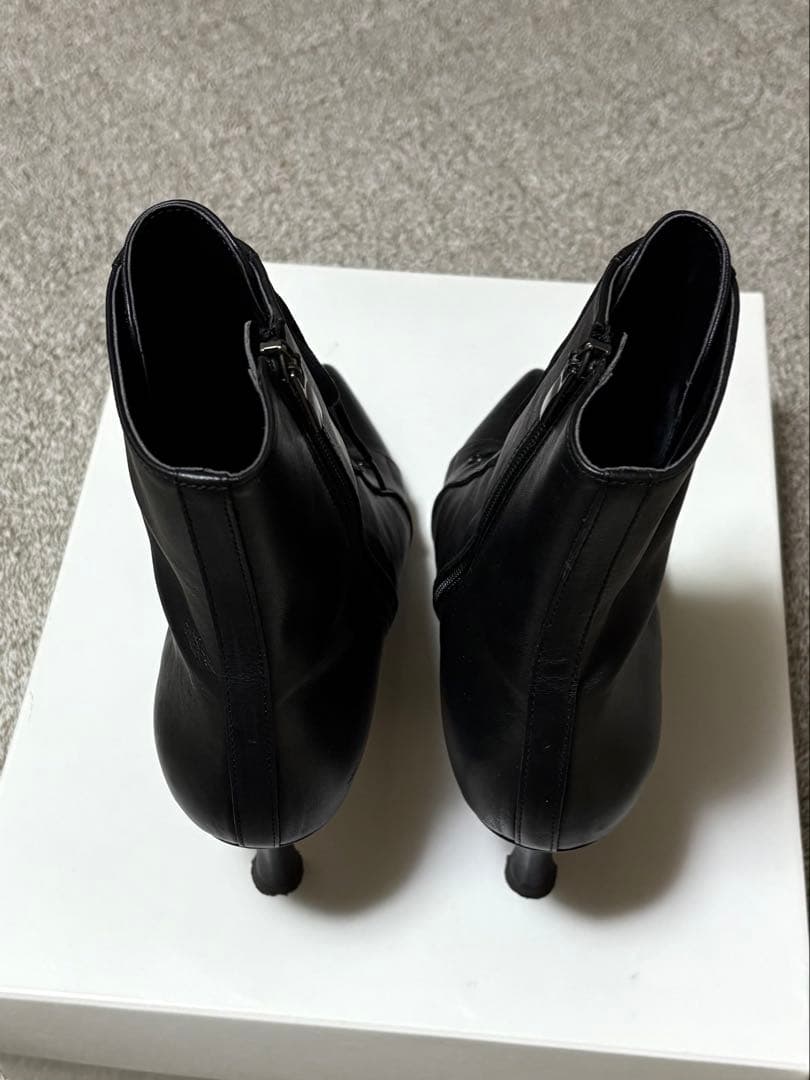 DIANA レースアップブーツ 24.5cm 黒　卒業式　袴