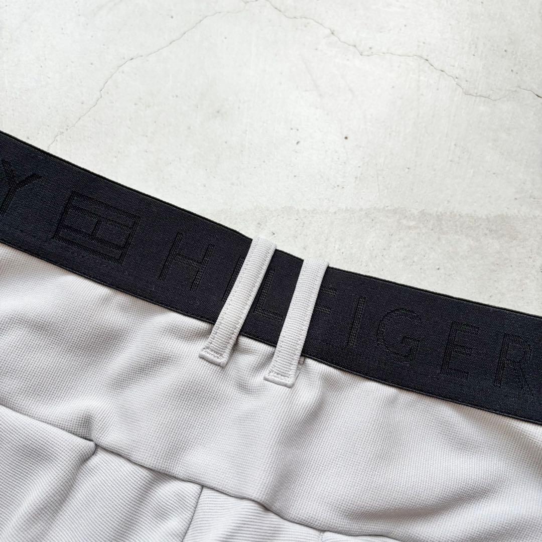   GOLF 3Dテーパードパンツ 裏起毛 ロゴテープ