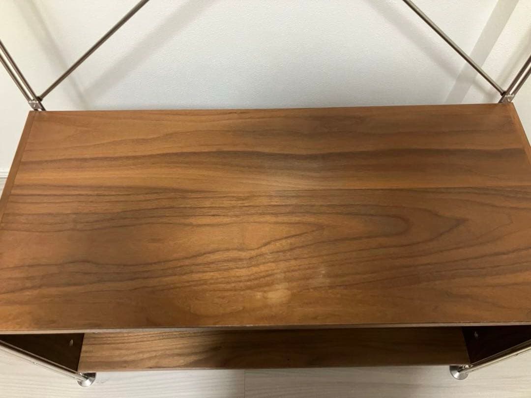 無印良品　ユニットシェルフ　フラップ扉ボックス