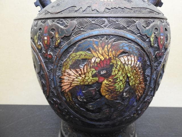 七宝花瓶　MA352