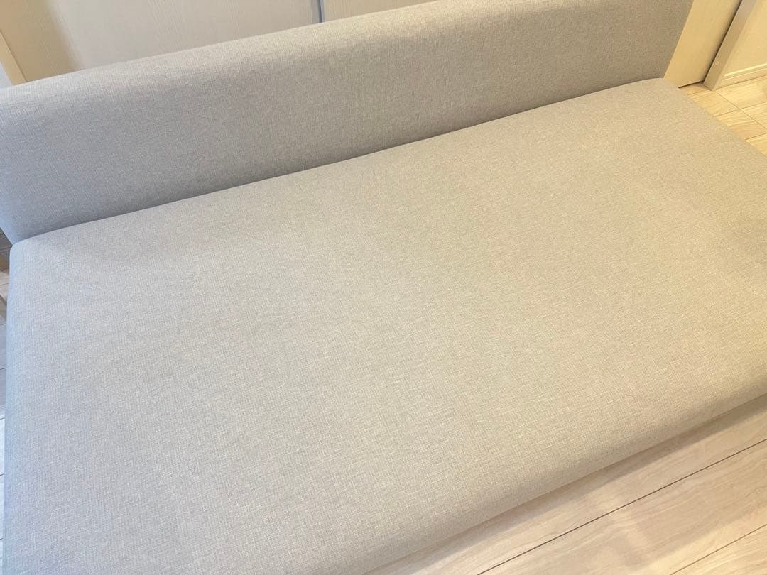 ニトリ　傷・汚れに強いファブリック 布張りソファ(MS01 NシールドAQ)