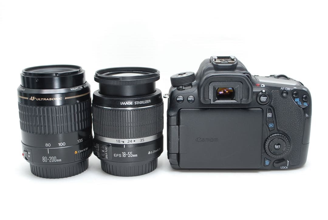 ❤️Canon EOS 70D❤️ダブルレンズセット 美品 Wi-Fi機能搭載