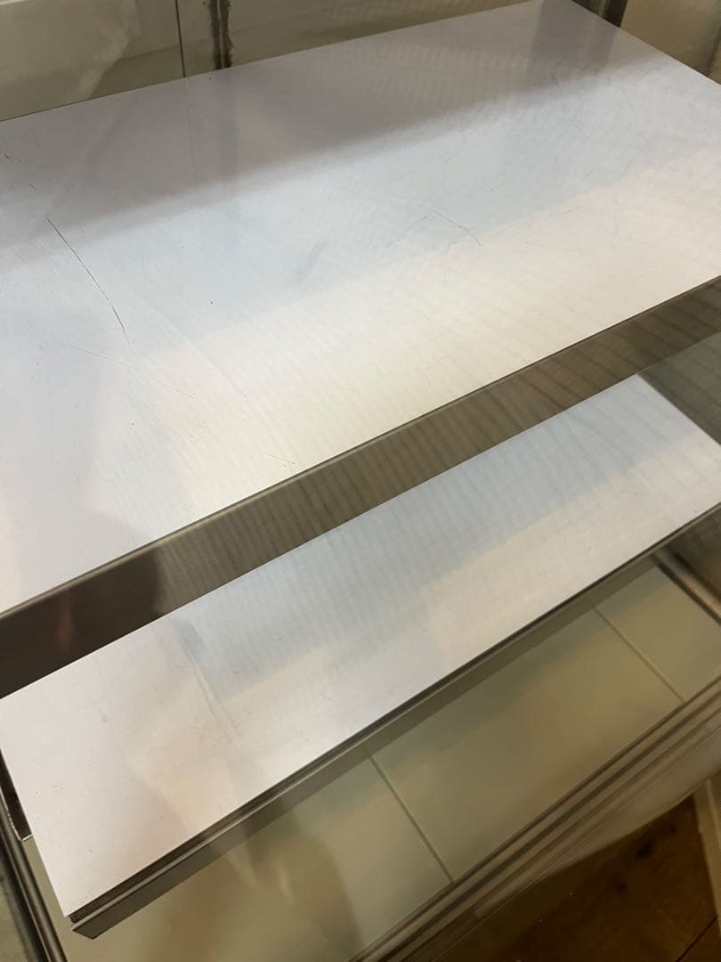 大穂冷蔵ショーケース ステンレス製 ガラス扉付き