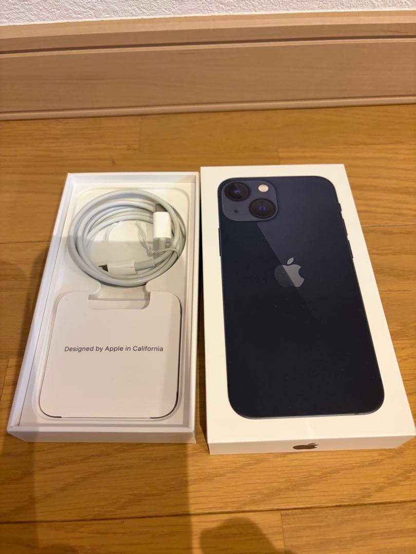 【美品】iPhone 13 mini 128GB ミッドナイト
