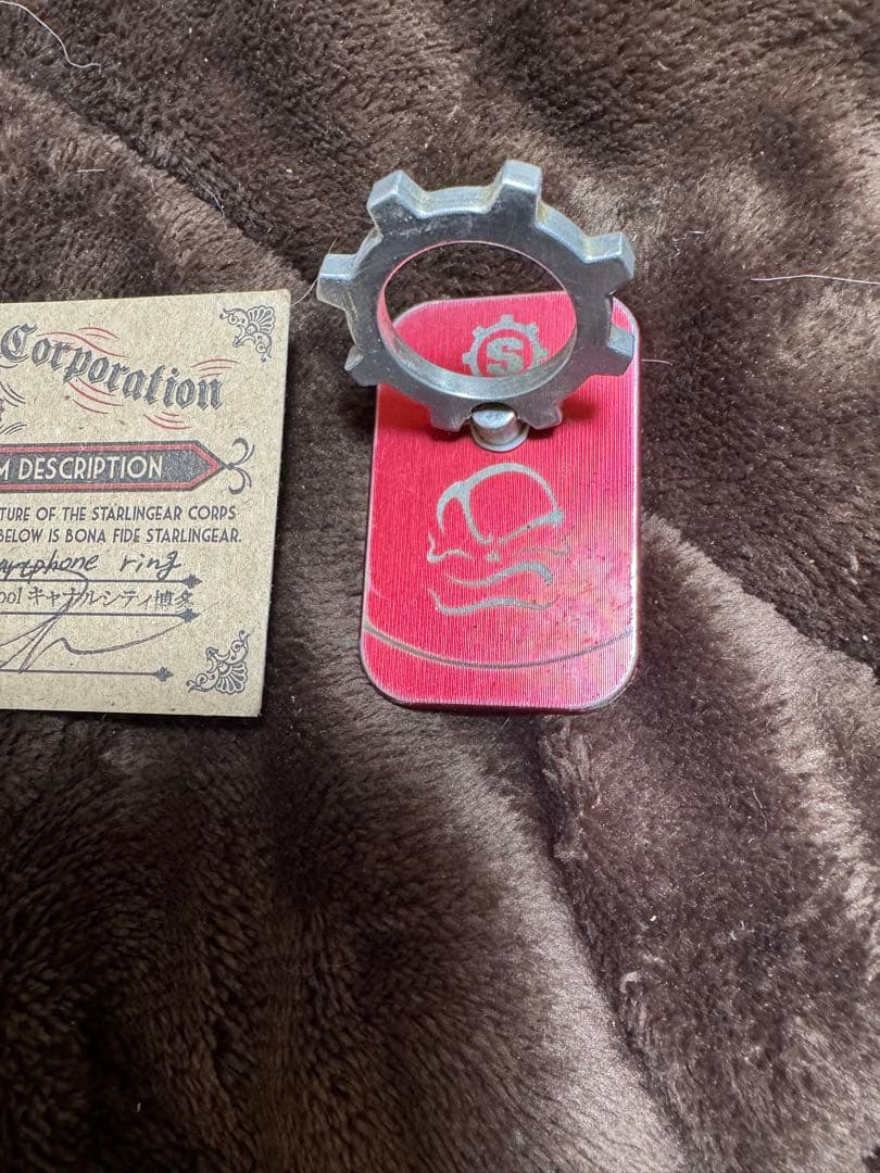 り*ん様 スターリンギアG9アルミニウムスマートフォンリング